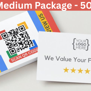 QR BIZ review 500 cards