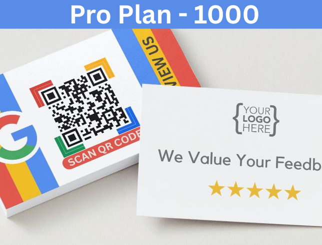 QR BIZ review 1000 cards